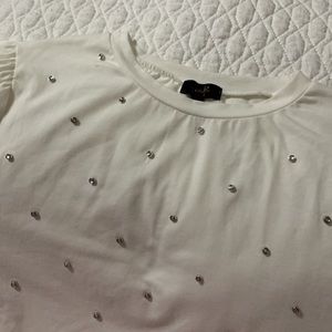 Ontwelfth embellished cotton tshirt